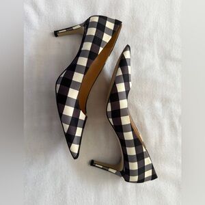 Bettye by Bettye Muller Black & White Gingham Vintage Vibe Pump PicnicCore